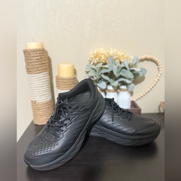 Men’s Black Hoka One One Bondi SR Size 14 2E (wide)